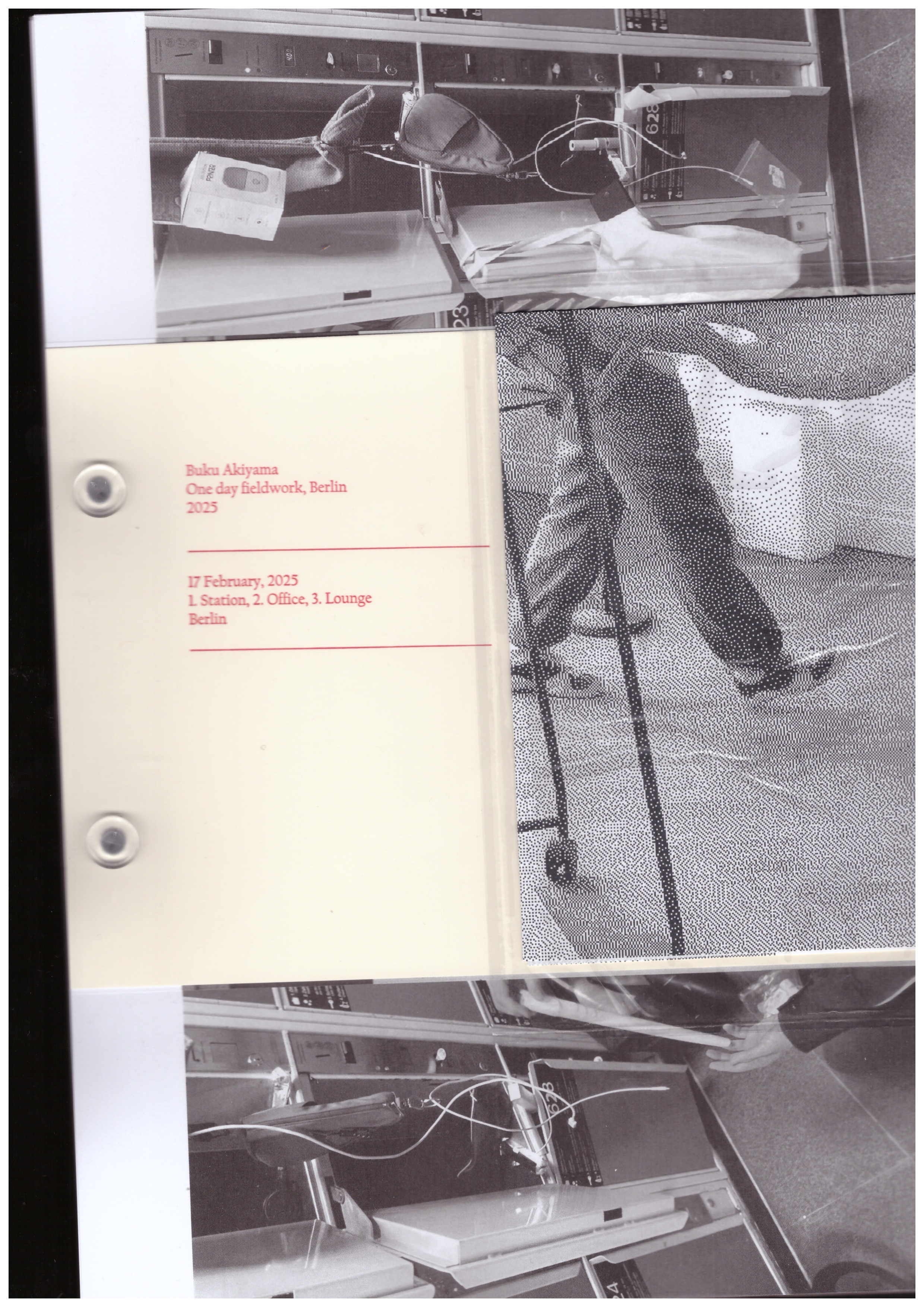 AKIYAMA, Buku - One day fieldwork, Berlin